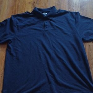 Gildan Men's Dark Blue Polo Shirt